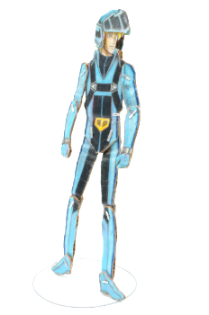Robotech Roy Fokker angle view front